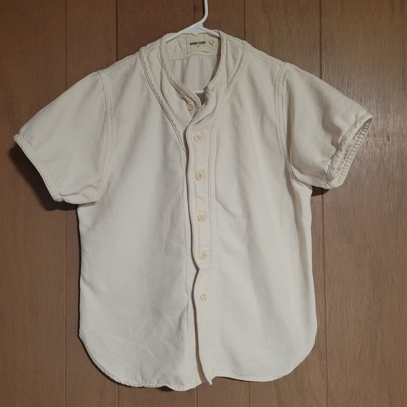 Rudy Jude Baseball Tee size small in Natural - Picture 1 of 5